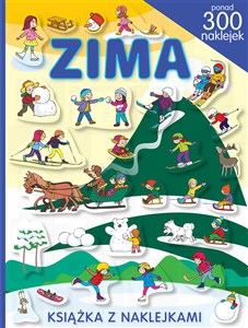 Picture of Zima Książka z naklejkami ponad 300 naklejek