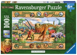 Picture of Puzzle 100 Dinozaury XXL