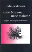 Książka : Unde bonum... - Jadwiga Mizińska