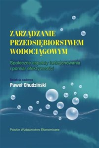 Picture of Zarządzanie przedsiębiorstwem wodociągowym Społeczne aspekty funkcjonowania i pomiar efektywności