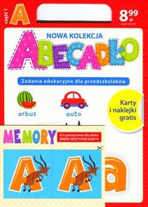 Picture of ABECADŁO Zadania edukacyjne dla przedszkolaków - literka A. Część 1