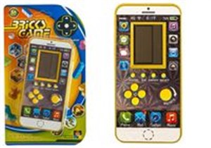 Obrazek Gra elektroniczna Tetris komórka żółta