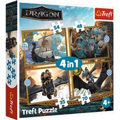 Show details for Puzzle 4w1 Jak wytresować smoka, Smocze dni Książka : Puzzle 4w1...