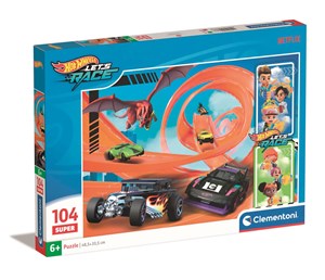 Picture of Puzzle 104 Super Kolor Hot Wheels 25776