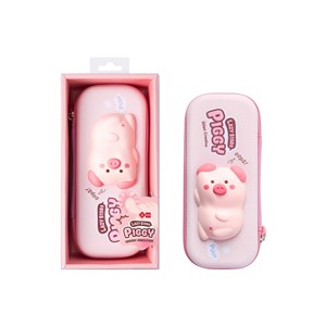 Obrazek Piórnik duży Świnka SQUISHY