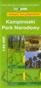 Obrazek Kampinoski Park Narodowy mapa turystyczna 1:65 000