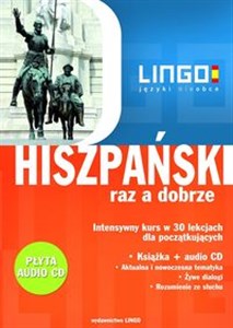 Picture of Hiszpański raz a dobrze z płytą CD Intensywny kurs języka hiszpańskiego  w 30 lekcjach dla początkujących