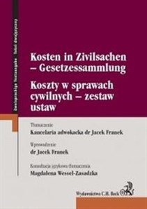 Picture of Koszty w sprawach cywilnych - zestaw ustaw Kosten in Zivilsachen - Gesetzessammlung