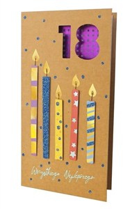 Obrazek Karnet PM-117 Urodziny 18