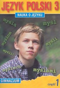 Picture of Nauka o języku 3 Język polski Część 1 Gimnazjum