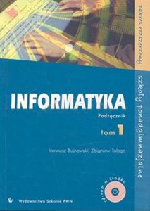 Picture of Informatyka tom 1 Podręcznik z płytą CD Szkoły ponadgimnazjalne Zakres rozszerzony