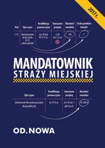 Obrazek Mandatownik dla Straży Miejskiej