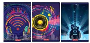 Picture of Brulion B7/144K kratka Music (2szt)