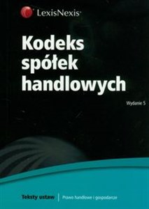 Picture of Kodeks spółek handlowych