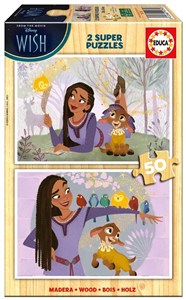 Picture of Puzzle drewniane 2x50 Życzenie