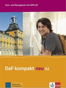 Obrazek DaF Kompakt Neu A2 Kurs- und Ubungsbuch +CD