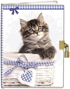 Picture of Pamiętnik z kłódką 13x18cm Koteczek