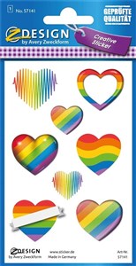 Obrazek Naklejki do ozdabiania - Serca