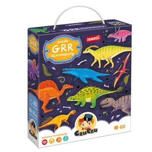 Obrazek CzuCzu Puzzle Grr Dinozaury 4+