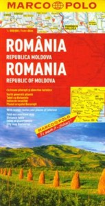 Picture of Rumunia Mołdawia mapa samochodowa 1:800 000 Marco Polo wersja niemiecka