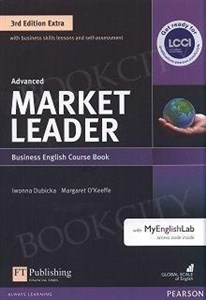 Obrazek Market Leader 3rd Edition Extra Advanced Course Book with MyEnglishLab + DVD