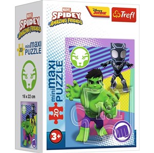 Picture of Puzzle 20 miniMaxi-Niesamowity Spidey 4 TREFL