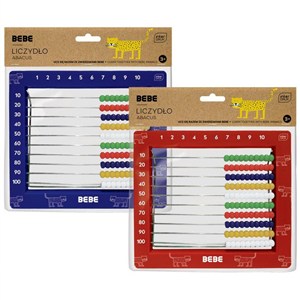 Picture of Liczydło plastikowe z podstawką BB Kids