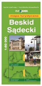 Picture of Beskid Sądecki mapaturystyczna 1:80 000