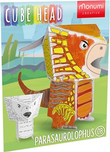 Picture of Dino Parasaurolophus Cube Head MCH000116