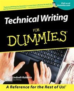 Obrazek Technical Writing For Dummies