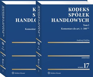 Picture of Kodeks spółek handlowych Komentarz Tom 1-2