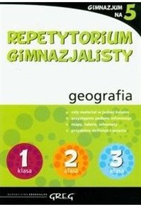 Picture of Repetytorium gimnazjalisty Geografia