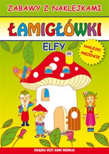 Picture of Łamigłówki Elfy Zabawy z naklejkami