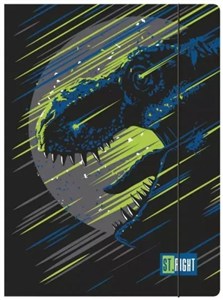 Obrazek Teczka z gumką A4 Dinosaur