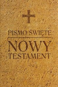 Obrazek Pismo Święte Nowy Testament brązowy