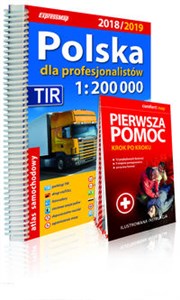 Obrazek Polska dla profesjonalistów Atlas samochodowy 1:200 000 2018/2019