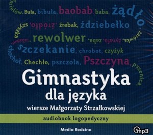 Obrazek [Audiobook] Gimnastyka dla języka Wiersze Małgorzaty Strzałkowskiej, audiobook logopedyczny