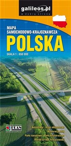 Obrazek Mapa samochodowo-krajoznawcza - Polska 1:650 000
