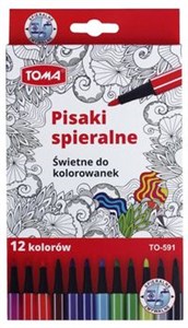 Obrazek Pisaki spieralne 12 kolorów