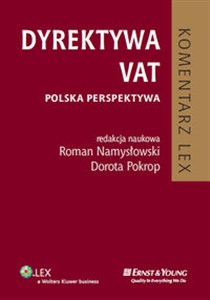 Obrazek Dyrektywa VAT Polska perspektywa. Komentarz