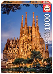 Obrazek Puzzle 1000 Sagrada Familia Barcelona Hiszpania 109613