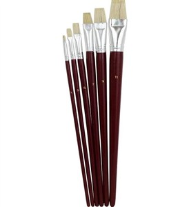 Picture of Pędzle plaskie 685A 6szt GRAND