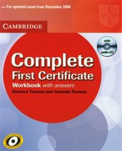 Picture of Complete First Certificate workbook with CD