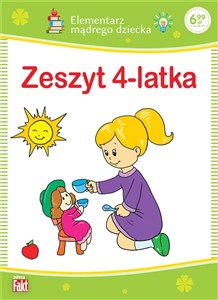 Obrazek Zeszyt 4-latka. Elementarz mądrego dziecka. Fakt poleca 1/2018