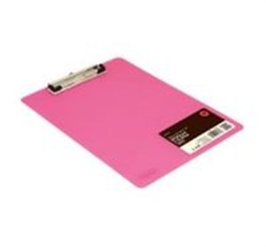 Obrazek Deska z klipem różowa