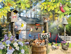 Picture of Puzzle 1000 Ptaki na drucie