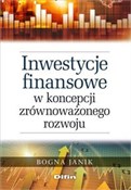 Inwestycje... - Bogna Janik -  Książka z wysyłką do UK