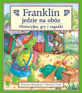 Obrazek Franklin jedzie na obóz Historyjka, gry i zagadki.