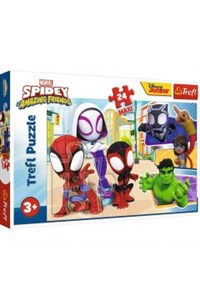 Picture of Puzzle 24 Maxi Spidey i przyjaciele Spidey and his Amazing Friends Marvel 14348