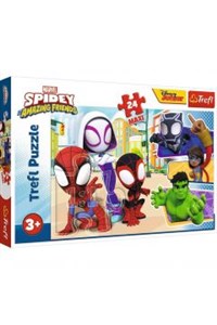 Obrazek Puzzle 24 Maxi Spidey i przyjaciele